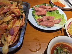 五花肉牛肉双拼-小宇火锅烧烤(颜三路店)