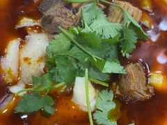 红烧牛肉刀削-华兴街自力面店