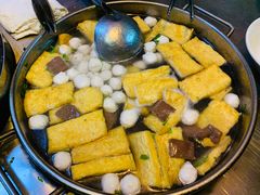 豆干鸭血汤-松树干拌面店