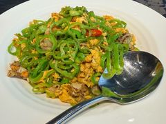 碎鸡蛋炒扇贝肉-来哥菜馆·大厨烹小鲜