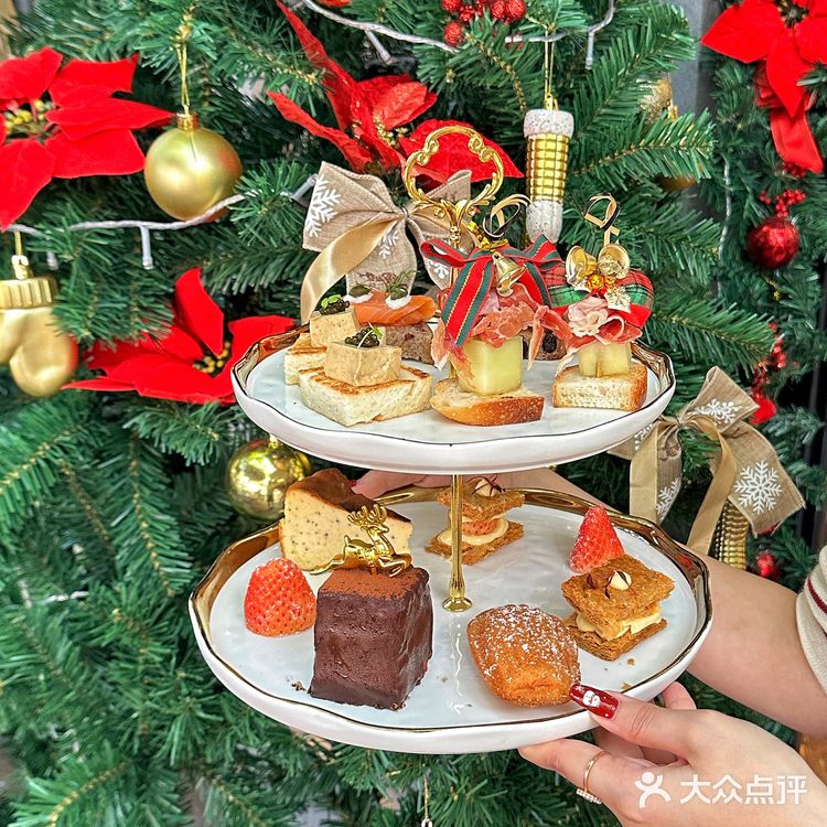 这个圣诞下午茶🎄在佛山真的没对手..