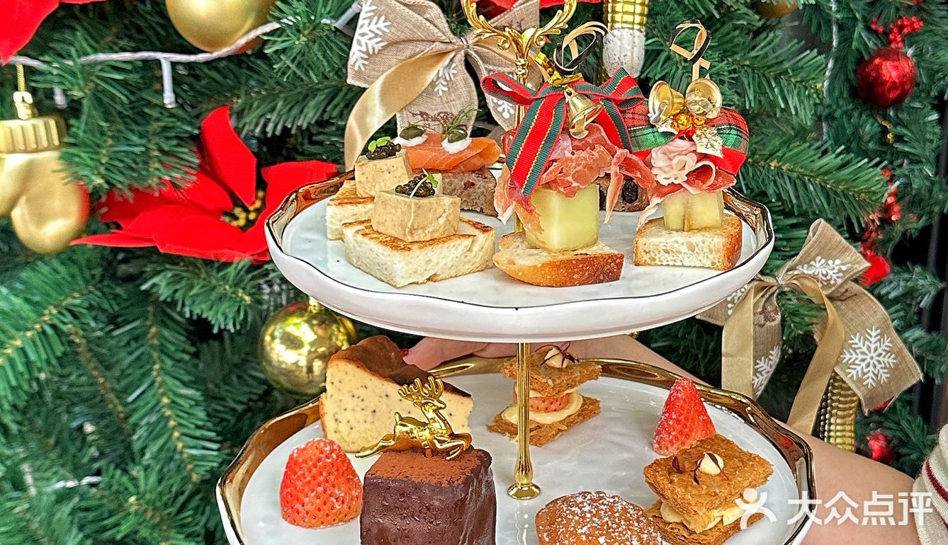 这个圣诞下午茶🎄在佛山真的没对手..