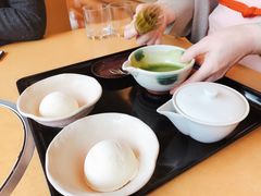 抹茶浇冰淇淋-蟹道乐(道顿堀本店)