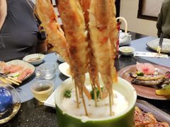 日式子盐烤深海大虾-德川家日本料理(中关村寰太大厦店)