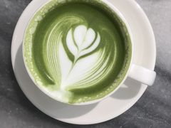 抹茶拿铁-收获咖啡HARVEST RESERVE(苍山店)