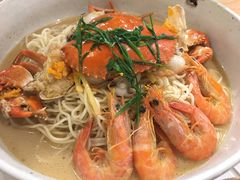 招牌蟹膏面-十面欢腾·海鲜面·台式Bistro(长乐路店)