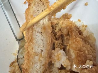 今天的午饭就选这个了！猪排配米饭