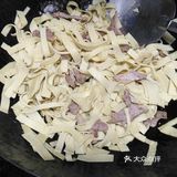 仙女小厨房~猪肉韭菜炒豆皮