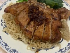 葱油猪扒捞丁-渔记茶餐厅(渔村店)