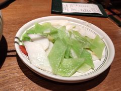 莴笋片炒山药-云海肴·汽锅鸡·云南菜(天山百盛优客店)