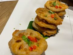 椒盐藕夹-枣子树·素食餐厅(普陀山店)