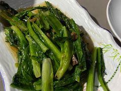 豆豉鲮鱼炒麦菜-渔·海鲜餐厅（东澳可域度假村内）南沙湾沙滩店