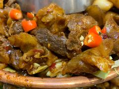 香辣牛肉蛙锅-老佛爷蛙锅•鲜蛙煲(麦凯乐店)