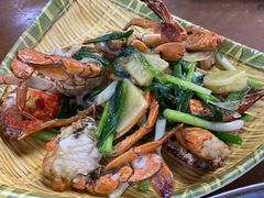 姜葱炒蟹-蚝得喜海鲜(东城店)
