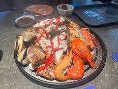 -曼格蒸汽活海鲜·榴莲自助(皇庭广场店)