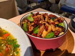 宫爆板筋-山石榴·贵州菜(丰盛里店)