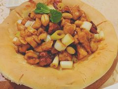 披萨宫保鸡丁-大鸭梨烤鸭(左家庄店)