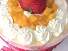 芒果飘香主题千层-艾加柒克蛋糕茶歇甜品台(春熙路店)