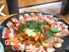 铁板章鱼肥牛-紫霞门韩国料理烤肉(深南东路店)