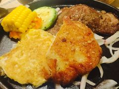 黑椒牛扒拼鸡扒-卡朋西餐(较场西路店)