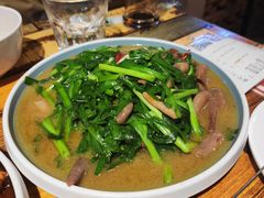 韭菜炒海肠-金谷园饺子·烧烤(人大总店)
