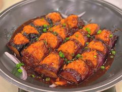 明炉烧汁茄子-顺风山庄(水濂山店)