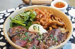 Shacha Beef and Wild Mushroom Rice