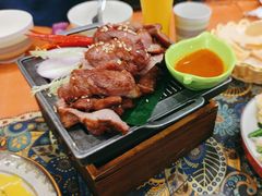 烤猪颈肉-荷花泰菜(东方新天地店)