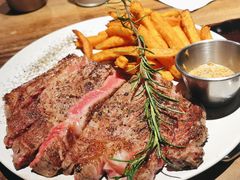 安格斯眼肉牛排薯条-幸邻食堂