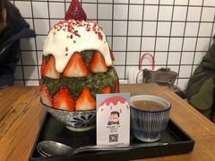 草莓抹茶冰-WONDER ICE 萬得冰田(建設路总店)