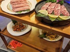 -明洞阿姨·韩式酱蟹烤肉·创意料理(三元桥店)