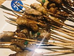 -路边摊小炉子烧烤