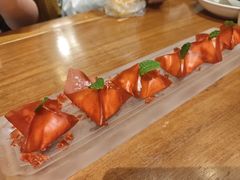 果丹皮卷奶油山药-金手鼓·新疆菜(南京店)