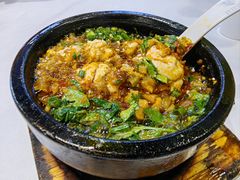 石锅烧猪脑-新蜀会四川豆花(五羊店)