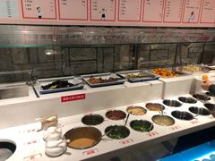 自助调料区-前门后头老北京铜锅涮肉·京味菜·烤鸭(伊藤洋华堂店)