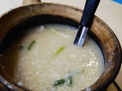 -长城砂煲田鸡粥