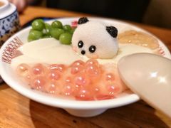 青团爆珠冰豆花-破三川·新川菜(静安大融城店)