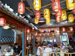 -东来菜馆•手抓海鲜家常菜•海鲜锅贴(鸽子窝店)