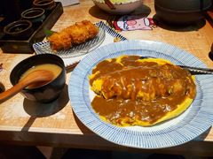 元祖咖喱猪扒蛋包饭-堂本家洋食别馆·炸猪排(中心城店)