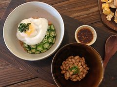 自制纳豆蘸烩饭-小食院简餐厅