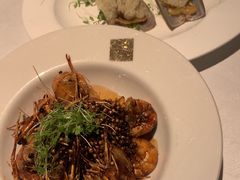 黑白胡味油爆虾-桂满陇·海市蜃楼·黑金(国金店)