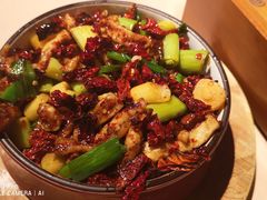 宫爆板筋-山石榴·贵州菜(丰盛里店)