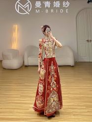 点击看大图 -曼青婚纱礼服馆