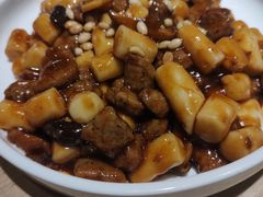 松子牛肉炒年糕-兔爸私家小厨(新北万达店)