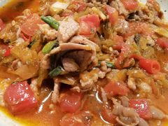 酸腌菜炒肉-紫滇源云南生态菜(丹凤街店)