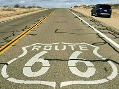 -66号公路起点牌