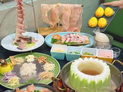 -得意咚瓜·顺德鱼生·冬瓜火锅(深圳首店)