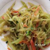 家常菜之素炒莴笋丝，简单朴素