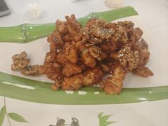 酱爆核桃鸡丁-大眼锅贴水饺(河东店)