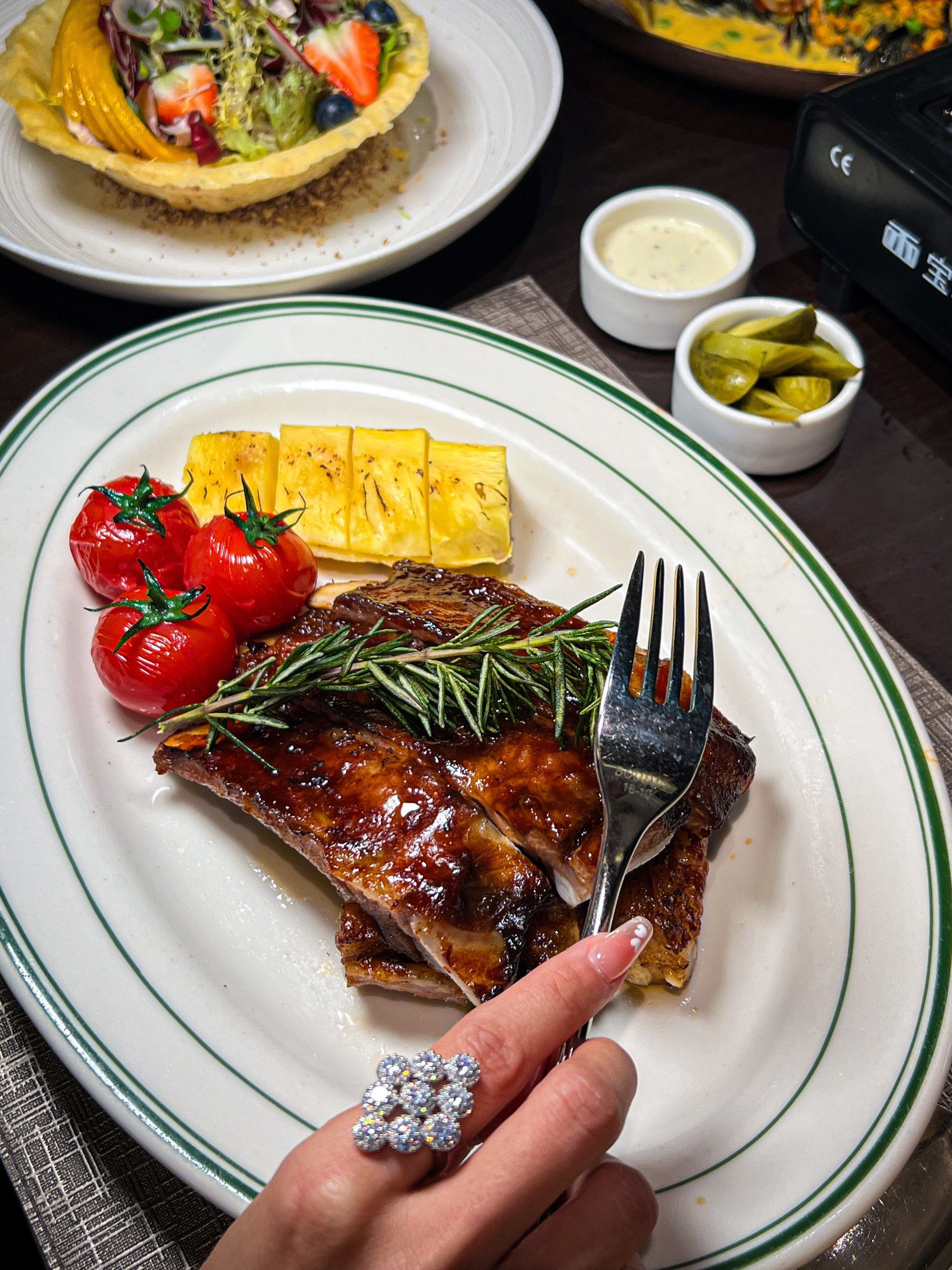 约会首选00在猎德的天德广场这家西餐厅氛围感拉满